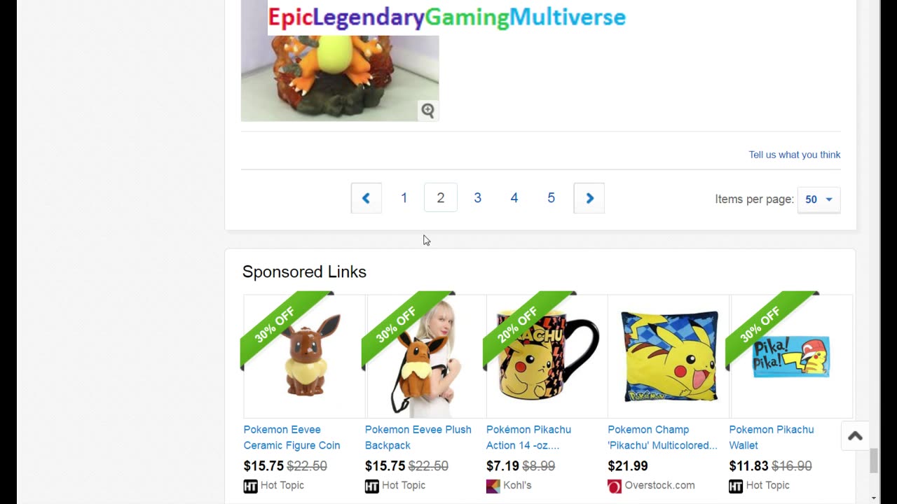 Search For Deals On Pokemon Merchandise On eBay In 2017