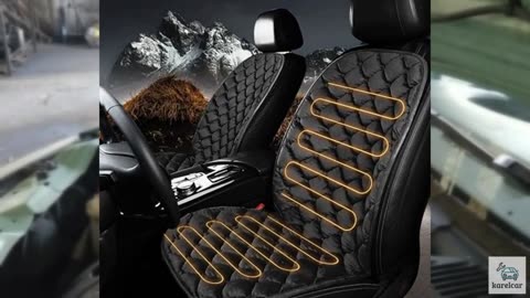 Fioqe Driver or Passenger Side Seat Cushion for Full Back-Black