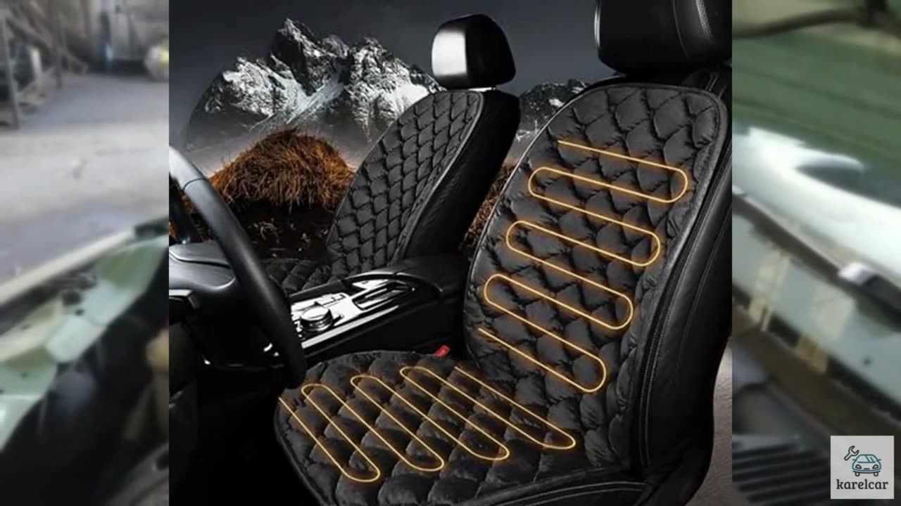 Fioqe Driver or Passenger Side Seat Cushion for Full Back-Black