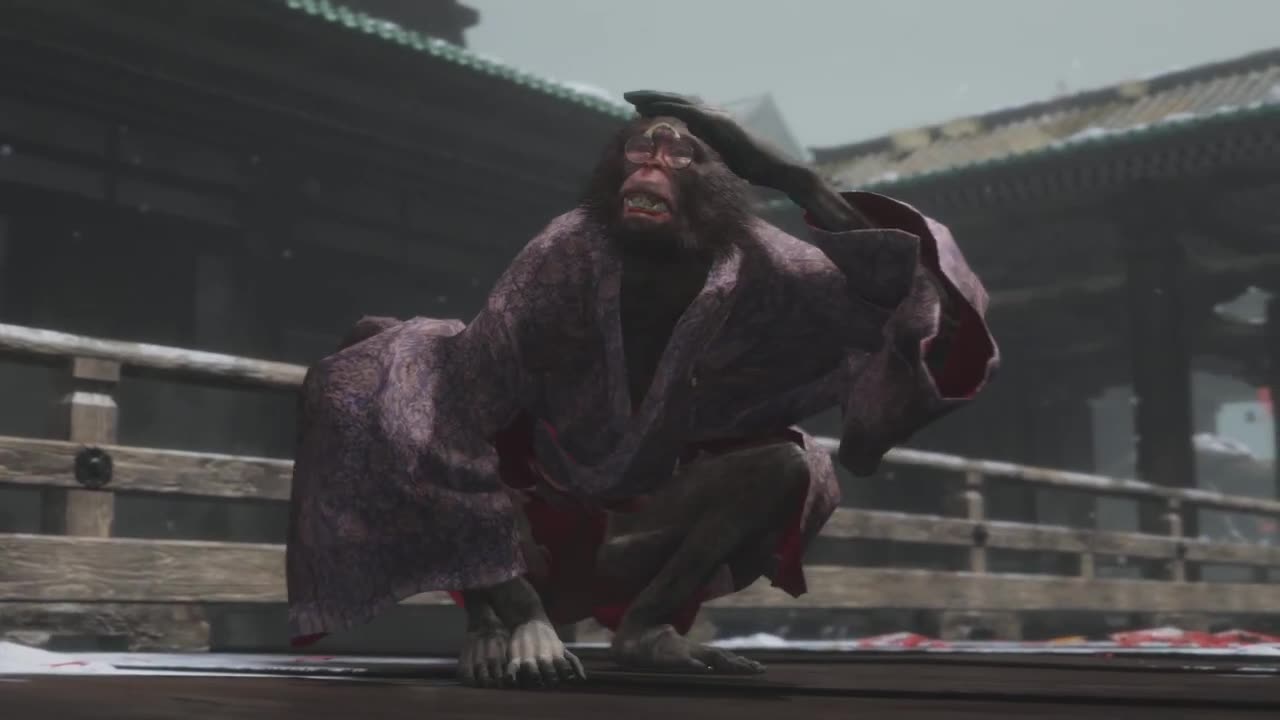 Sekiro: Shadows Die Twice - Folding Screen Monkeys