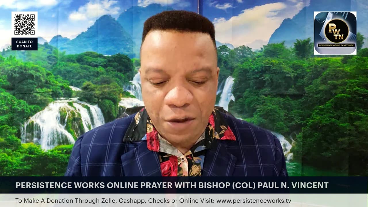 WATCH: PERSISTENCE WORKS ONLINE PRAYER