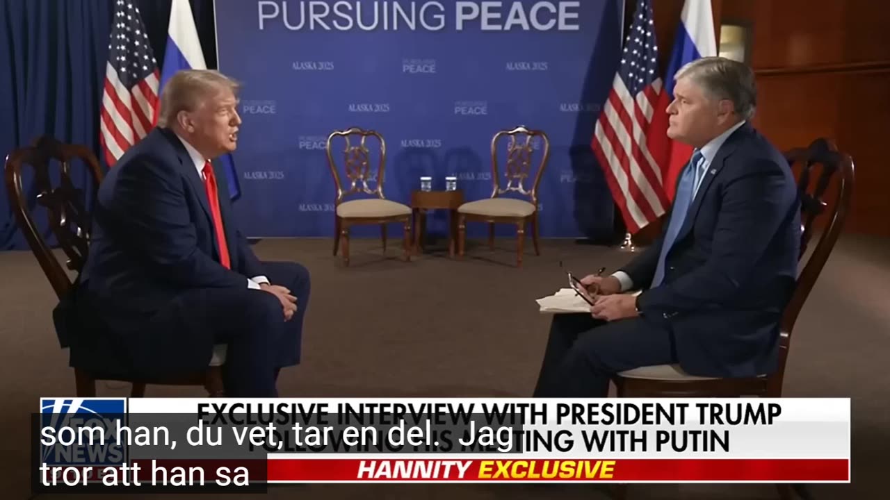 # 1559 - Fox News intervju med Trump efter mötet med Putin. SVENSKTEXTAT