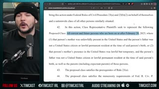 Abortion MAY BE BANNED After ACLU Sues Trump Over Birthright Citizenship Arguing UNBORN Have RIGHTS