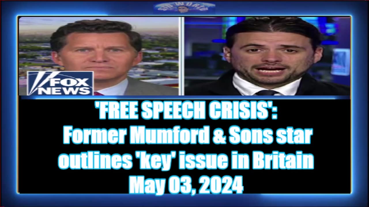 'FREE SPEECH CRISIS' Former Mumford & Sons star outlines 'key' issue in Britain