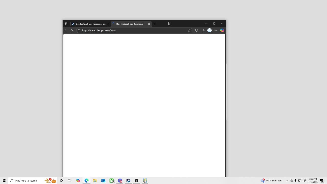 Blue Protocol : Star Resonance : intro