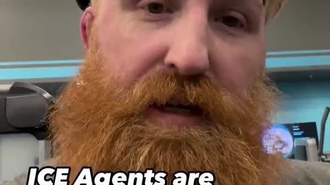 Liberal man ENCOURAGES Antifa Terrorlsts to keep sho0ting at ICE agents..