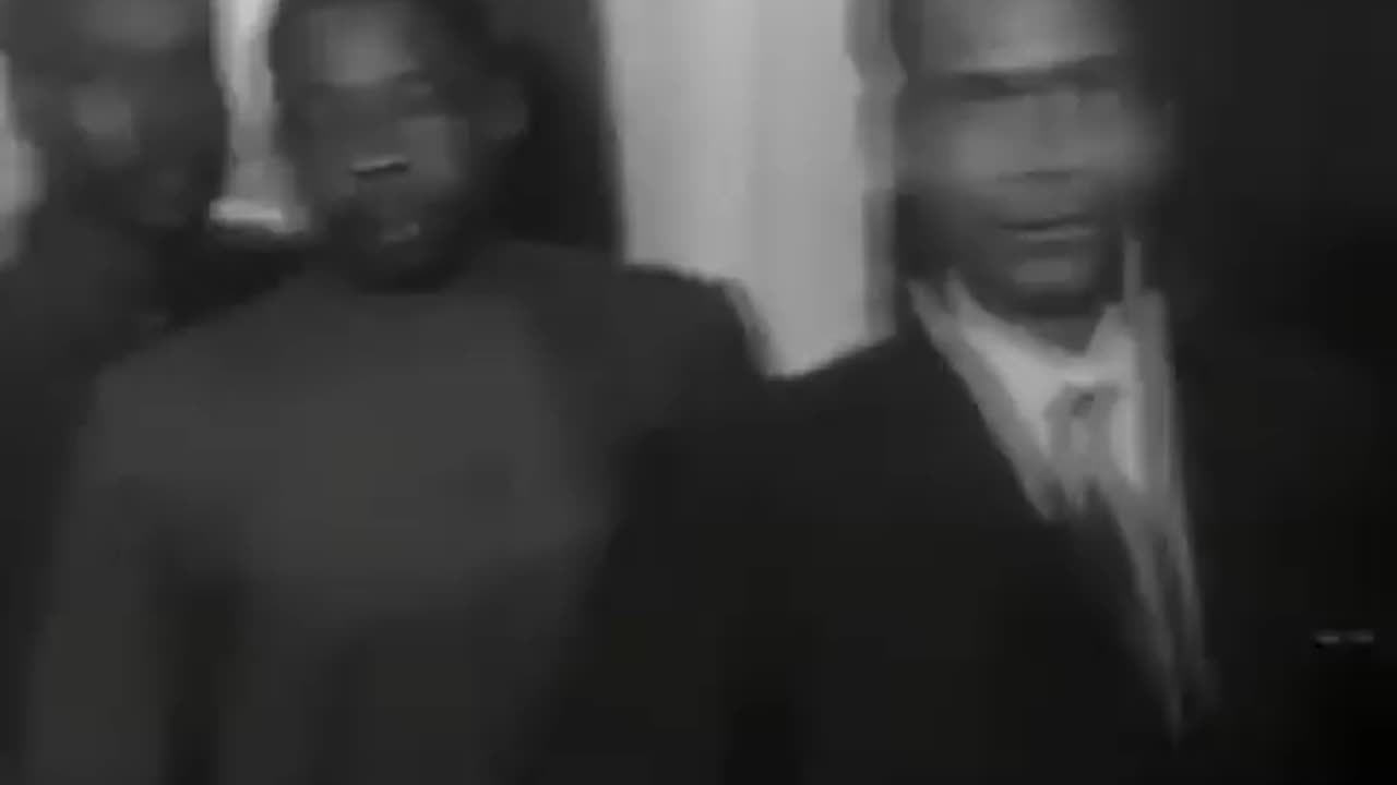 Major General Gowon and Colonel Obasanjo Accept Biafras Surrender January 1970