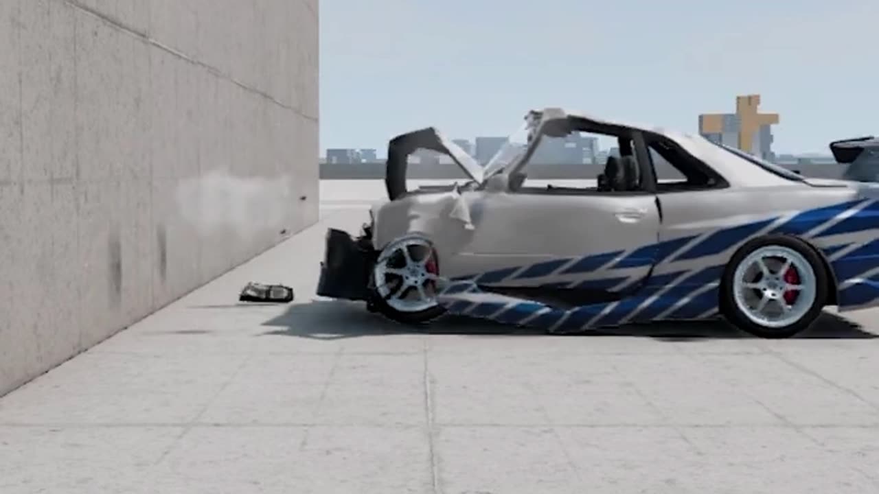 Nissan Skyline Crash Test