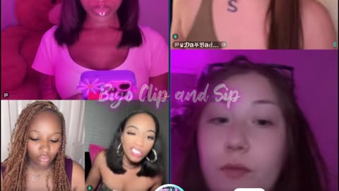 Linaaaa Host goes off on girl saying she's a stripper n shakes her ass 7/15/25 #bigoclipandsip