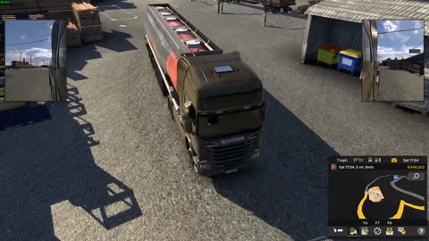 ETS 2 TRUCK CRUSING WHILE LISTENING TO MUSIC