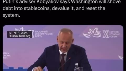 Russia accuses the US of planning to use crypto to devalue the $35T debt (Read Description)