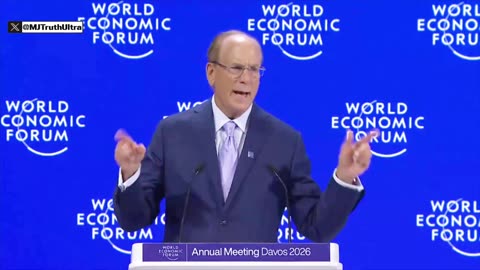 Larry Fink on the public no longer trusting the Global Elites