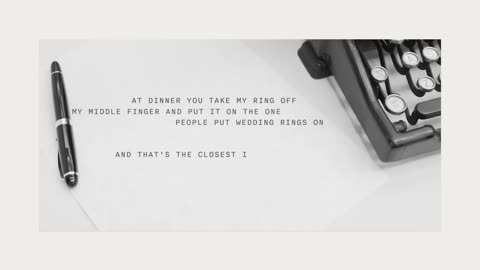 Taylor Swift - The Tortured Poets Department (Official Lyric Video)