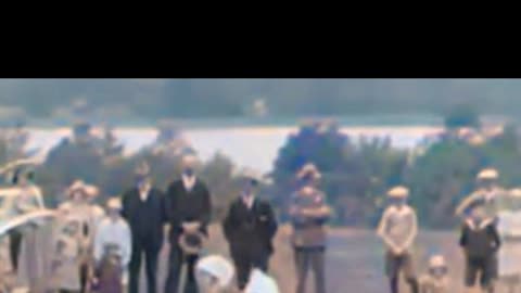 1930 Midsummer Sweden Folk Traditions and Celebration #ColourisedHistory