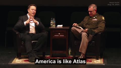 Elon Musk to U.S. Army: 'You Are the Arms of Atlas Holding Up the Free World'