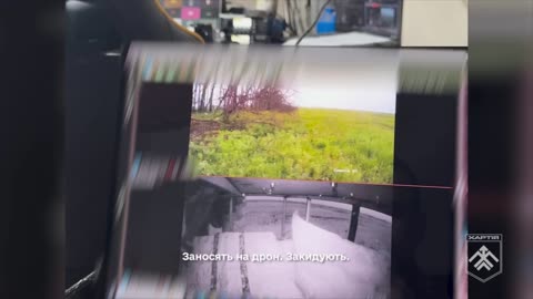 Wounded Ukrainian Soldier Evacuated By Ground Drone(1st Time Under Actual Conditions)