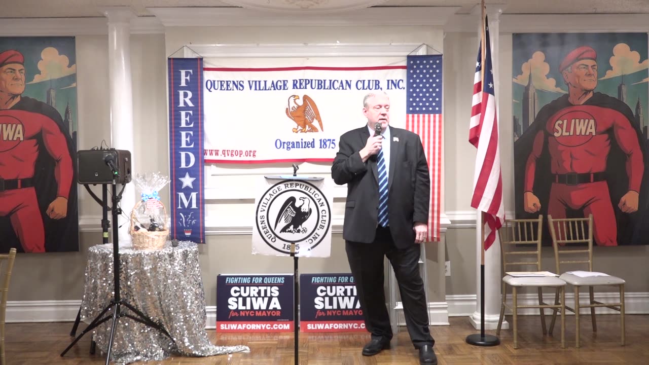 James Ferguson Speaks about Cuomo's leftwing Parole Board at QVRC Meeting