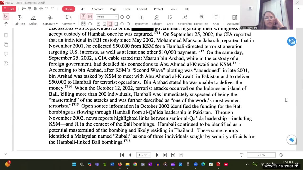 V 34 Senate Torture Report