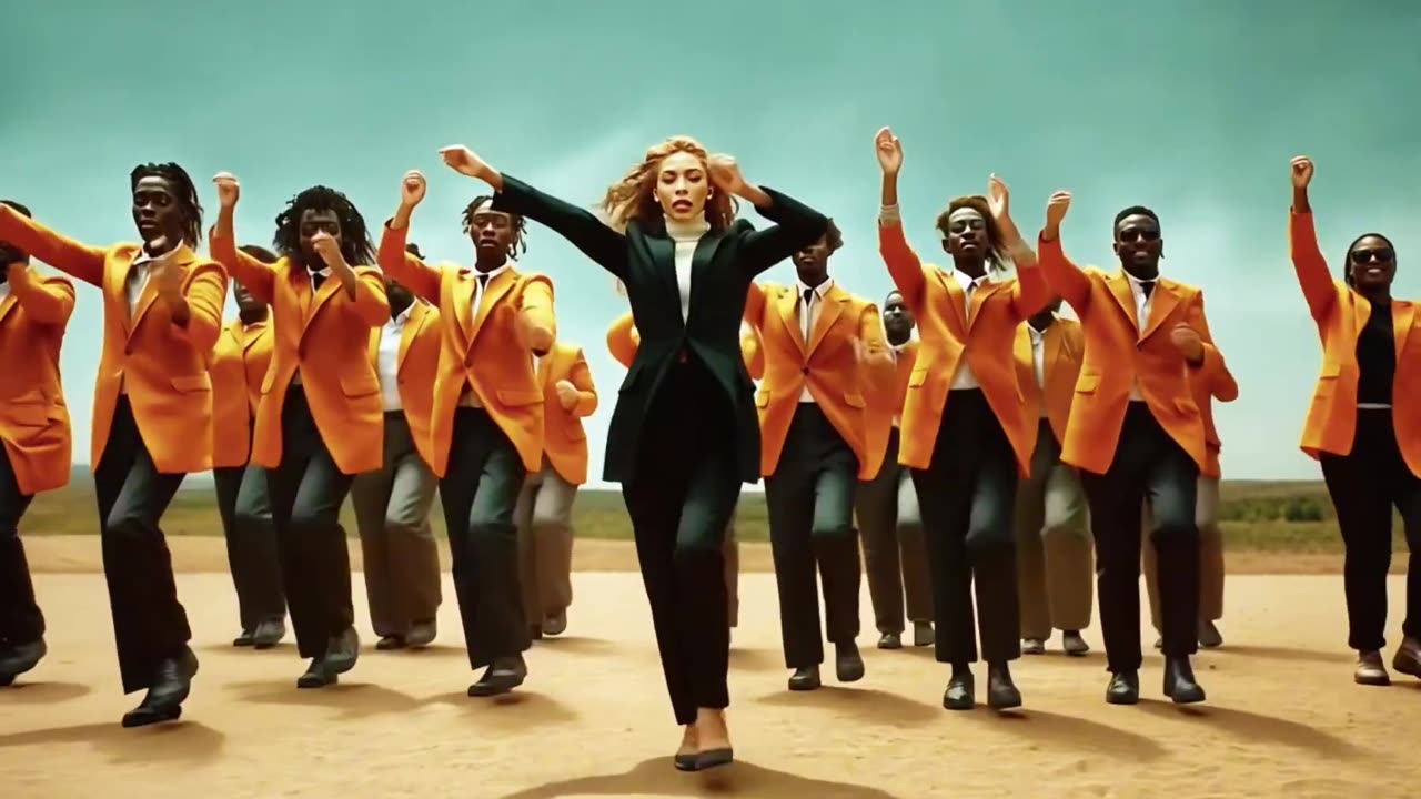 AI music Video Made with Midjourney and Runway