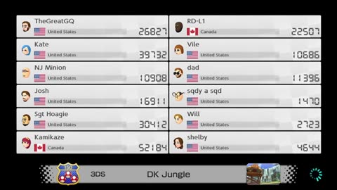 6_17_21 edition of Mario Kart 8 Deluxe. Racing with thegreatgq