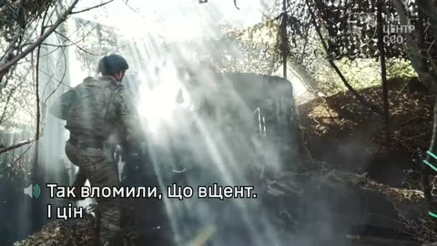 Incredible Footage from Ukrainian Artillery Group