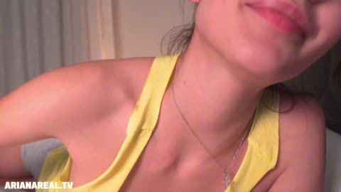 Your asmr girlfriend gives you kisses