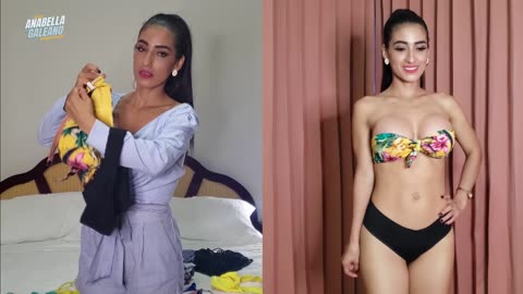 Modelando Trajes de Baño Verano 2025 │ TRy On Haul - Anabella Galeano 