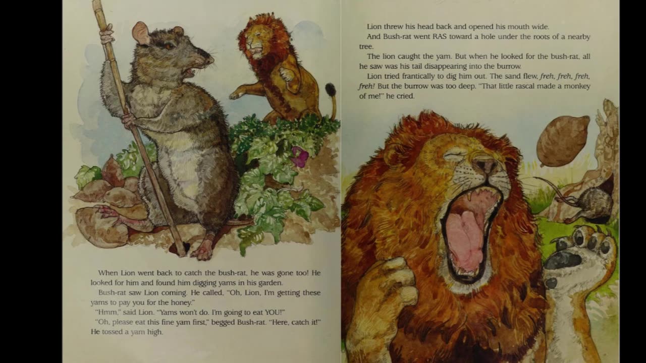 Rabbit Makes a Monkey of Lion