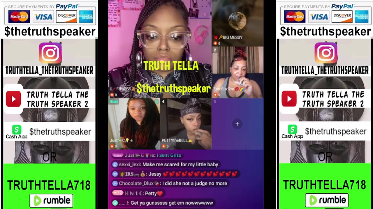 COLES ROUND TABLE WITH PETTY LABELLE, JESSY, ZEROFUXGVN & MESSY STEPH