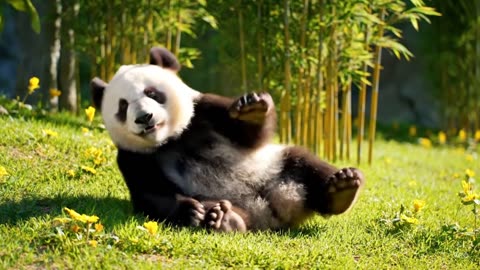 sevimli panda sakar panda sevimli hayvanlar