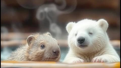 Animal friendship like you've never seen before!!!!!