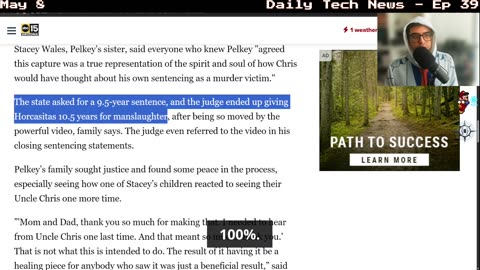 AI used in court to resurrect a road rage victim