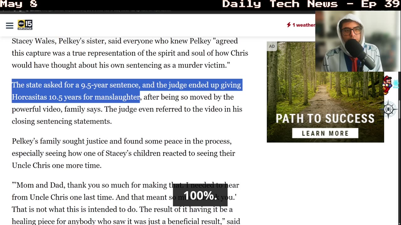 AI used in court to resurrect a road rage victim
