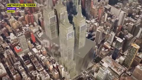 The skyscraper big enough to house all 8 billion people.. 20 km tall!