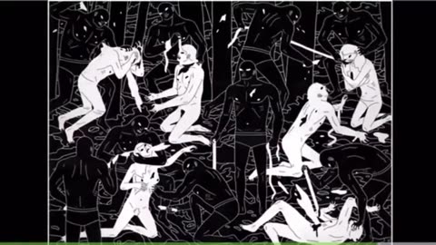 Cleon Paterson: Funded By Jews to Create Anti-White Genocidal Art Showing Slaughtered Europeans