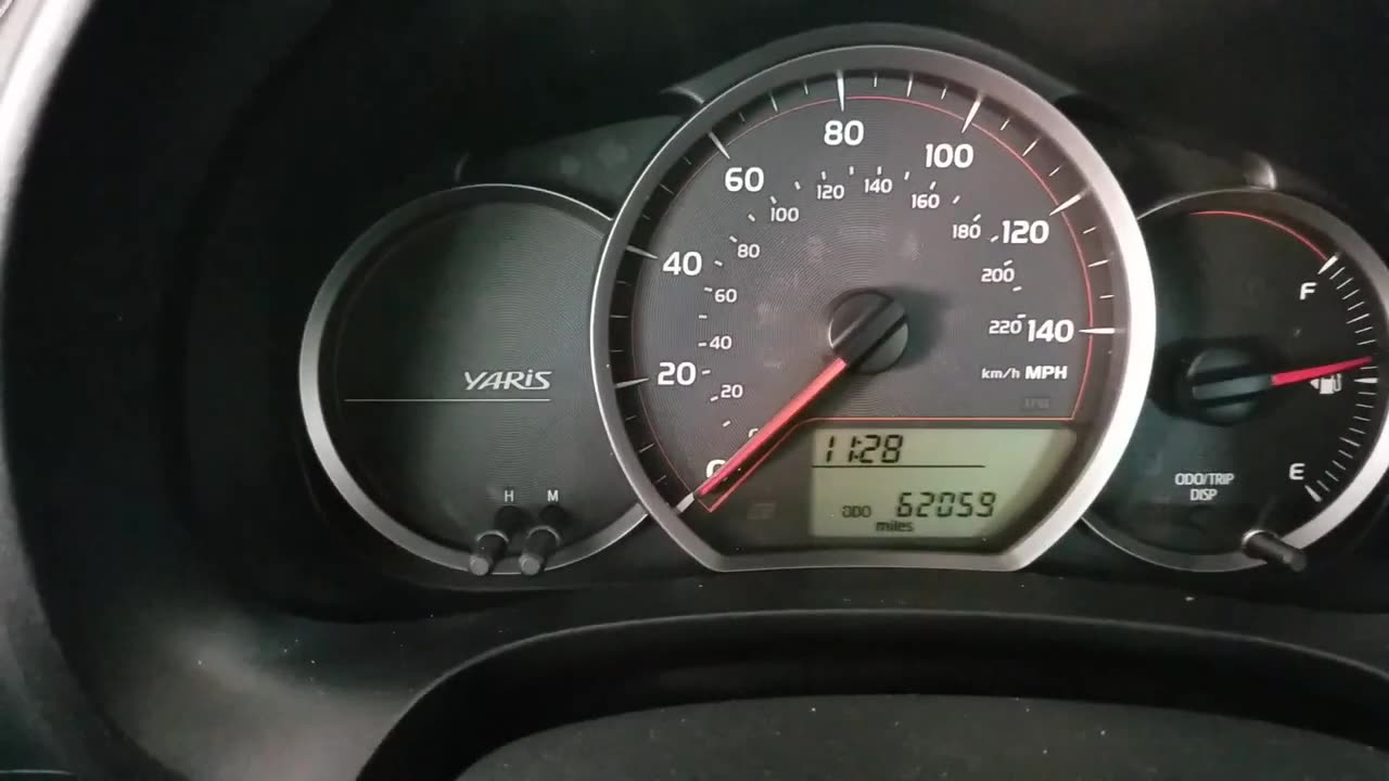Reset oil light 2014 Toyota Yaris
