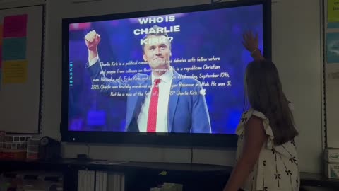Little Girl Goes Viral for Presenting About Charlie Kirk as Her "Inspiring Hero"