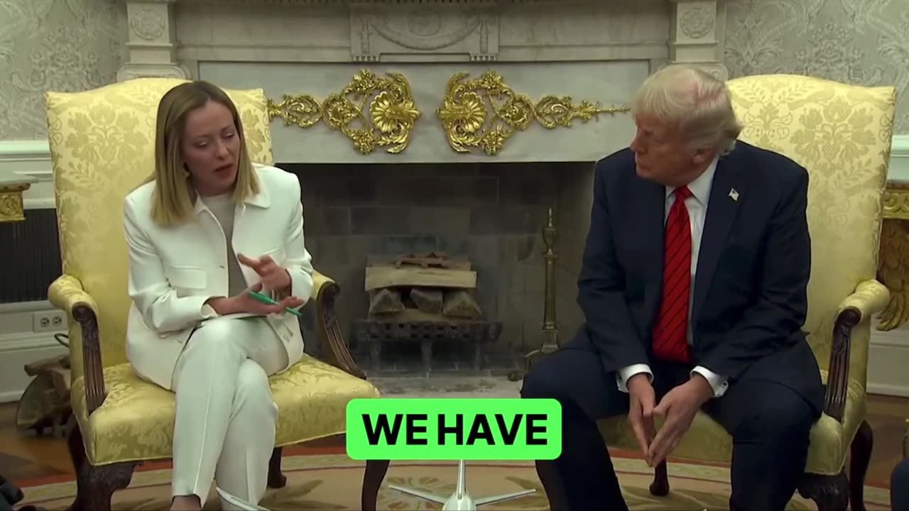 Western Alliance against globalism now forming. Meloni with Trump