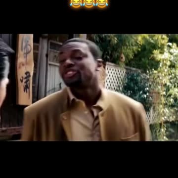 Rush hour 3 funny moment Jackie chan said cheese instead of freeze