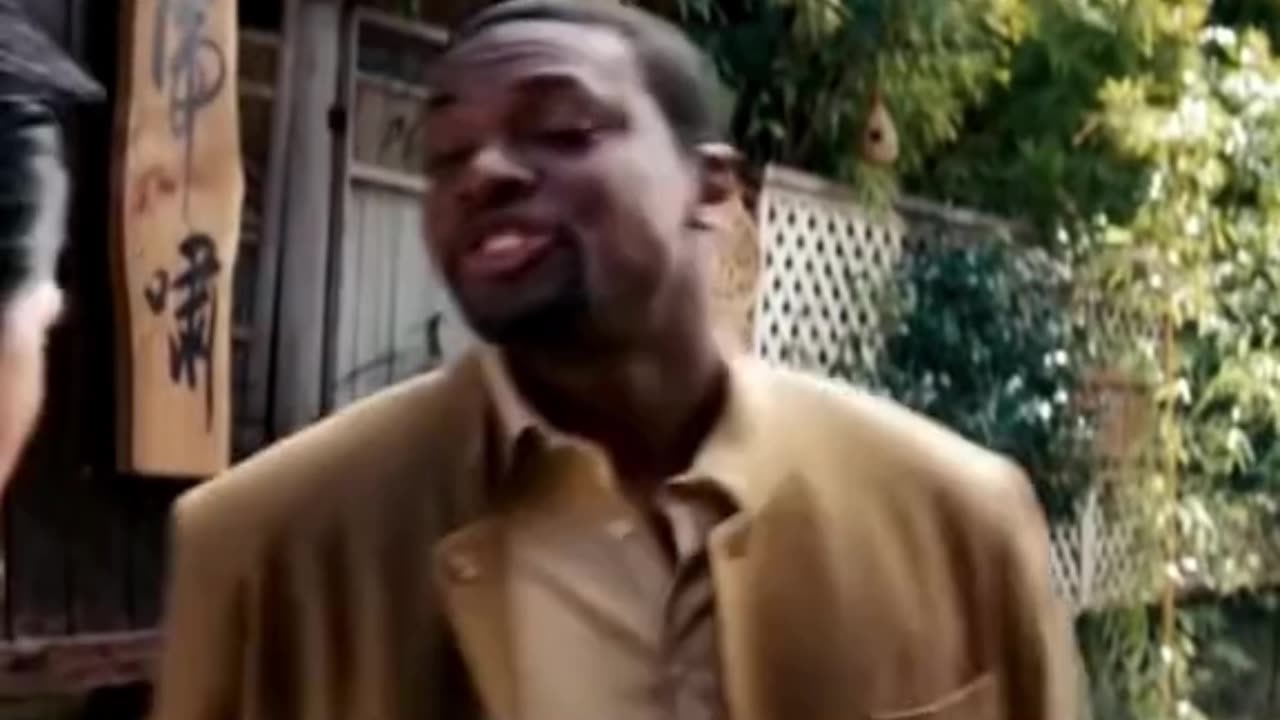 Rush hour 3 funny moment Jackie chan said cheese instead of freeze