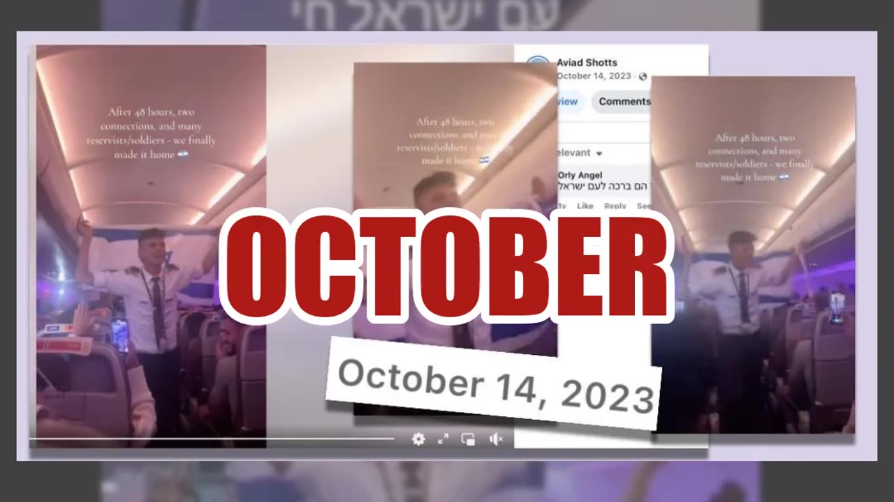 Fact Check: OLD Video Shows Flight Attendant Singing With 'Israeli Nationals' -- Clip is From 2023