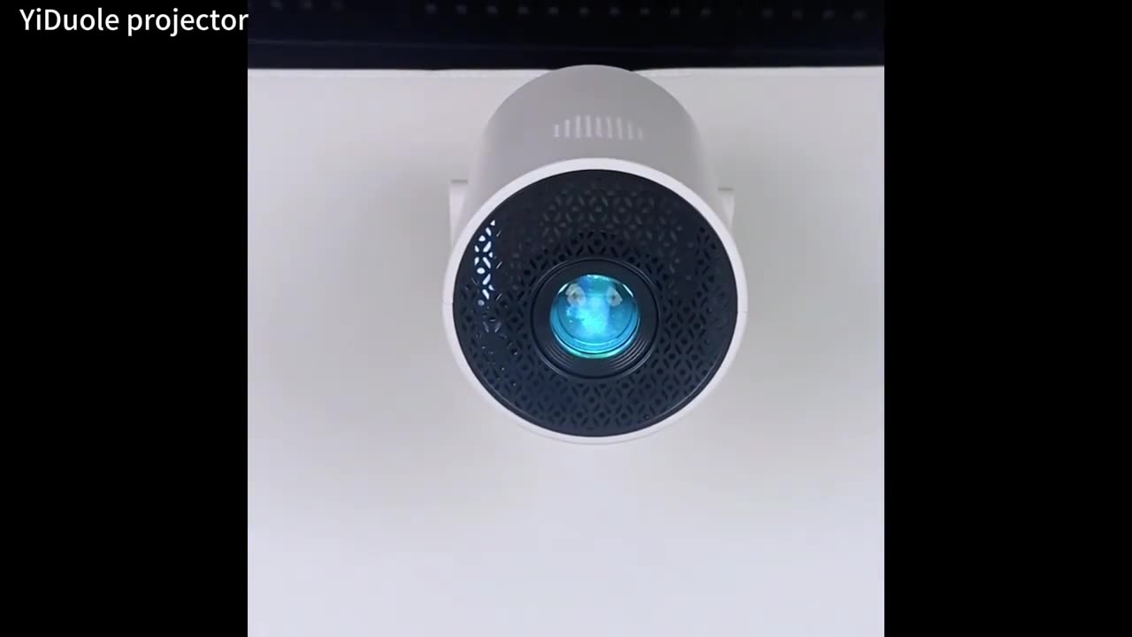 Sharp Display, Ultra-Portable 4K Mini Projector - Smart WiFi & Wireless, Adjustable Screen