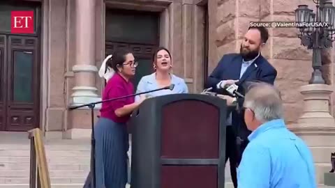 'Islam has no place...": MAGA's Valentina Gomez's big anti-muslim remark at Texas State Capitol