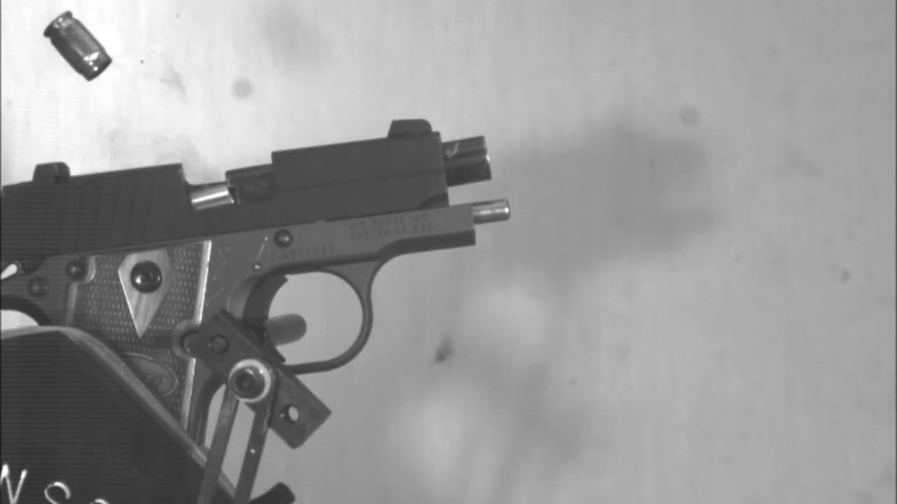 SIG P238 32NAA Firing Cycle Slow Motion