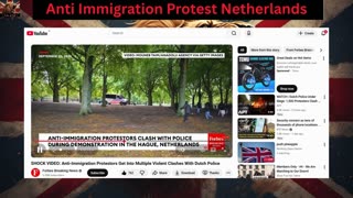 Anti Immigration Protest Netherlands