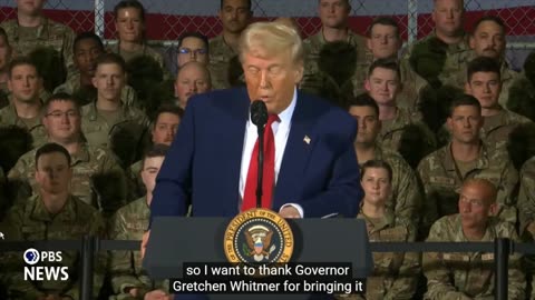 Trump47 at Selfridge ANG Base Michigan 4-29-25 100 Days Full Video