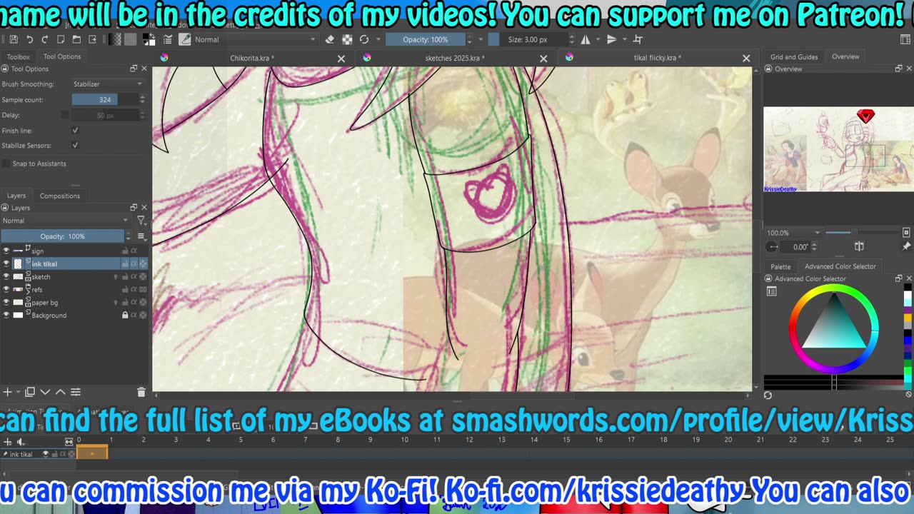 Early morning Art Stream