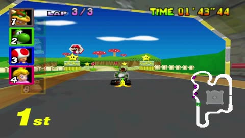 Mario Kart 64 AMPED UP Mushroom Cup