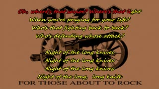 AC/DC - Night of the Long Knives {karaoke back to back}