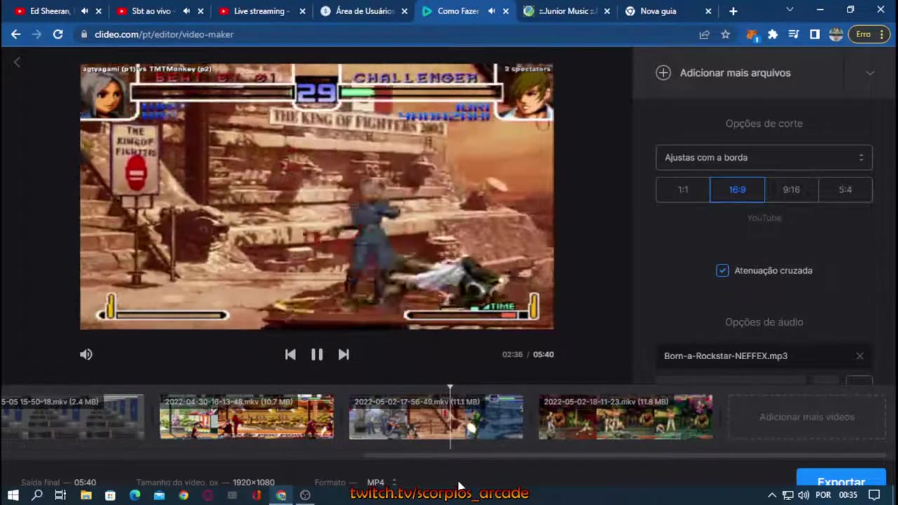 jogando the king of 2002.mp4